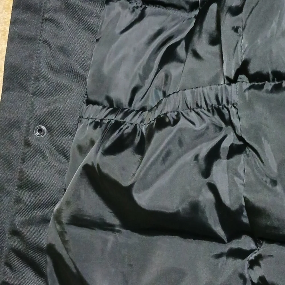 Swiss tech S (34-36) black men's Parka jacket, like new
